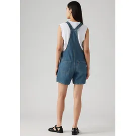 Levi's Levi's® Latzhose UTILITY SHORTALL Sommerhose im Five-Pocket Style blau S (36)