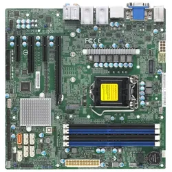 Supermicro X12SCQ - Motherboard - micro ATX - LGA1200-Sockel - Q470E Chipsatz -