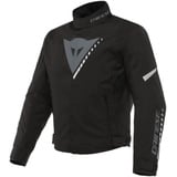 Dainese Veloce D-Dry Textiljacke wasserdicht - Schwarz/Grau/Weiß - 46