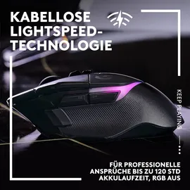 Logitech G502 X Plus Gaming Maus Schwarz