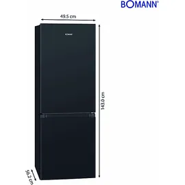 Bomann KG 320.2 schwarz-glänzend