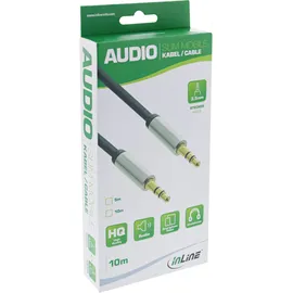 InLine Slim Audio Kabel 3,5mm Klinke / 3,5mm Klinke 5,0m (99215)