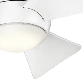 Elstead Lighting Sola 86 cm Deckenventilator Weiß