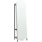 [en.casa] Garderobenspiegel Frenraby 165 x 40 cm Schwarz