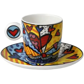 GOEBEL Espressotasse A new Day aus Fine Bone China, Farbe: mehrfarbig, Maße: 12x12x7 cm, 66-452-87-1
