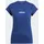 adidas Essentials Linear Cotton T-Shirt Dark Blue / White S