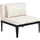 Beliani Bracciano Lounge Set 2-teilig hellbraun