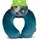 Worldpack Nackenkissen 30 x 30 cm Petrol