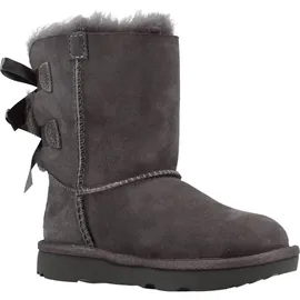 UGG Australia UGG Unisex Kinder Bailey Bow Ii Classic Boot, Grey, 22 EU