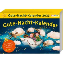 Lappan Verlag Gute-Nacht-Kalender mit dem kleinen Stern 2023