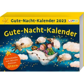 Lappan Verlag Gute-Nacht-Kalender mit dem kleinen Stern 2023