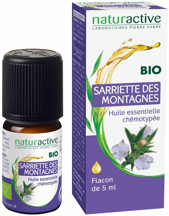naturactive Sarriette des montagnes Huile essentielle BIO 5 ml huile