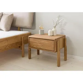 MASSIVMOEBEL24.DE Nachtschrank Kiel 58 x 36 x 41 cm Eiche