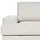 Beliani Sofa 3-Sitzer Alla Stoff Hellbeige