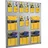 Kerkmann Wandprospekthalter Fokus alu DIN A4, 1/3 DIN A4 75,0 x 6,5 x 100,0 cm, 1 St.
