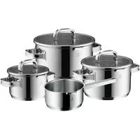 WMF Function 4 Advanced Topf-Set 7-tlg. Kochtopf + Suppentopf + Glasdeckel