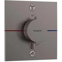 Hansgrohe ShowerSelect Comfort E Duschthermostat Unterputz für 2 Verbraucher Brushed Black Chrome 15572340