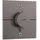 Hansgrohe ShowerSelect Comfort E Duschthermostat Unterputz für 2 Verbraucher Brushed Black Chrome 15572340