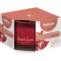 Bolsius True Scents Duftglas 6,3 cm granatapfel