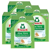 Frosch Aloe Vera Waschpulver Color, 5er Pack (5 x 18 Waschladungen)