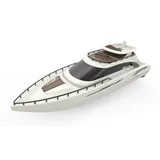 AMEWI Rising Sun Cruise Yacht 380mm 15km/h 2,4GHz RTR braun/cremeweiß