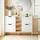 SoBuy Schuhschrank 126 x 85 x 19 cm weiß