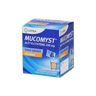 MUCOMYST Toux Grasse 200mg - Sachet Sachet(S) 18 pc(s)