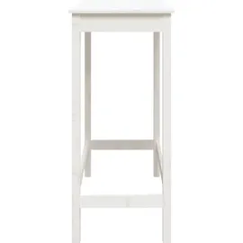 vidaXL Bartisch 100 x 50 x 110 cm Weiß