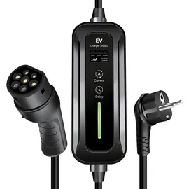 Logilink LogiLink, Elektroauto Ladestation, Mobile EV-Ladestation Typ 2, 3.70 kW,