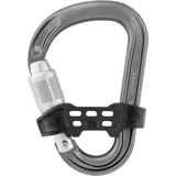 Petzl HMS-Karabiner Grau