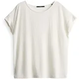 someday. Strickshirt mit Kappärmeln Modell KANANDI detail', Offwhite, 38
