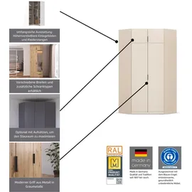 Rauch Eckschrank Lagoa 117 x 235 x 117 cm Beige