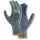 teXXor® Feinstrick-handschuhe Nylon, Grau/blaue Noppen