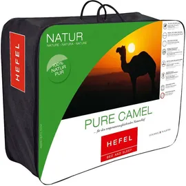 Hefel Pure Camel Ganzjahresdecke light (Größe: 155x200 cm