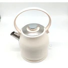 LIVOO Retro Wasserkocher 1,5 l Creme