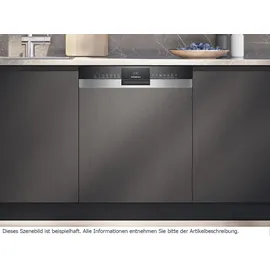 Siemens iQ300 SX53ES22CE Einbau-Geschirrspüler (teilintegrierbar, 598 mm breit, Edelstahl)