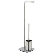 Wenko WC-Garnitur Iria Silber