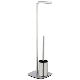Wenko WC-Garnitur Iria Silber