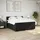 vidaXL Boxspringbett mit Matratze Schwarz 180x200 cm Stoff