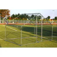 Estexo - Freilaufgehege Freigehege Hühnerstall 3x4 m Gehege Hühnerkäfig