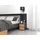 Topeshop Nachttisch M2 0 x 0 x 0 cm Grau/Braun
