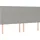 vidaXL Boxspringbett 180 x 200 cm Grau