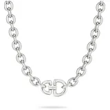 Liebeskind Berlin The D-Link Statement Kette mit Anhänger Edelstahl Silber