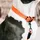 Kentucky Soft Rubber Hundehalsband Neon Orange L