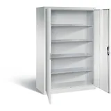 C+P CP Stahlschrank 8932-00 S10600 lichtgrau 120,0 x 60,0 x 195,0 cm, aufgebaut