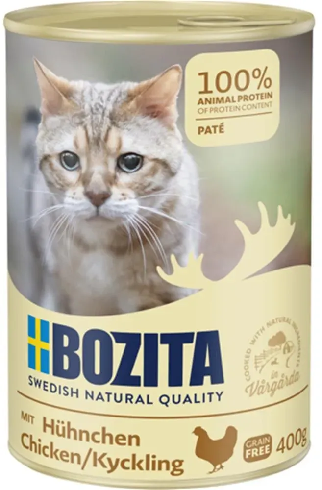 Bozita Cat Dose Paté mit Hühnchen 6x400g