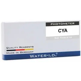 water ID Pooltester Cyanursäure 50 Tabletten
