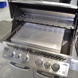Grillrost.com Das Original Griddle 550 cm x 386 cm rostfrei Silber