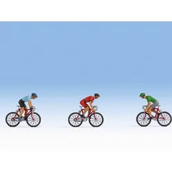 NOCH Rennradfahrer, HO (1:87), Mehrfarbig