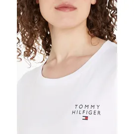 Tommy Hilfiger Uw0uw04525 Kurzarm-T-Shirt White M